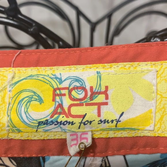 Fox Act Graphic Comic Swim/Surf/Board Shorts - Picture 10 of 12